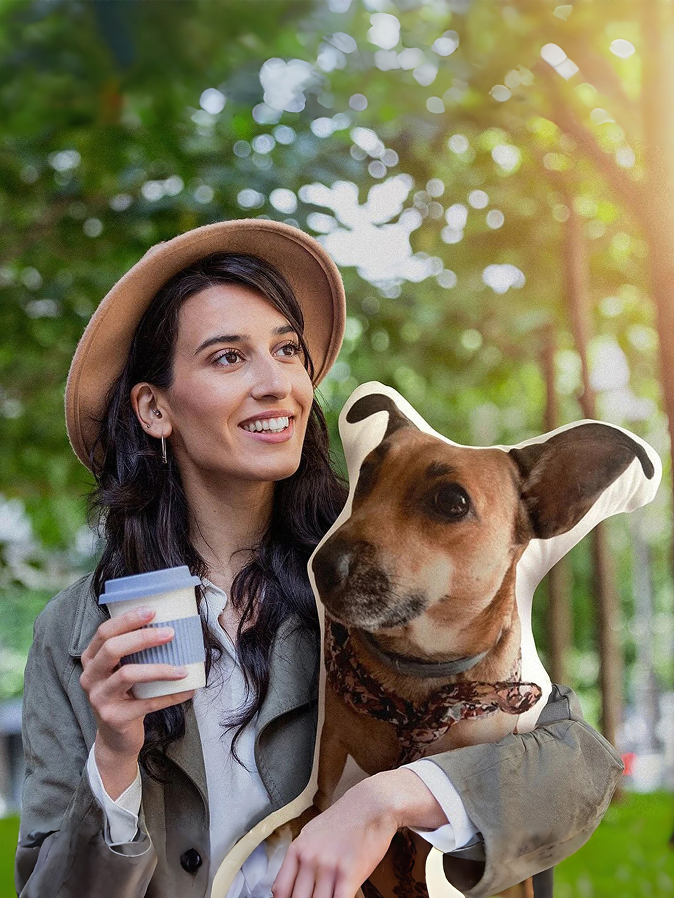 Custom Pet Photo Shaped Pillow